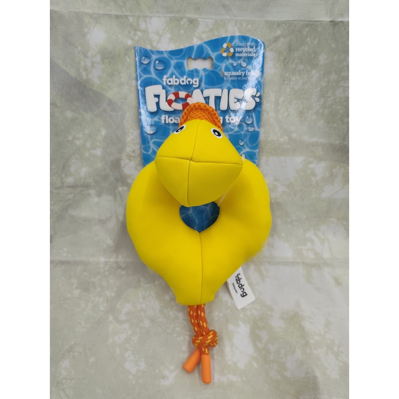 Fab Dog Floatie Duck Toy for Pets