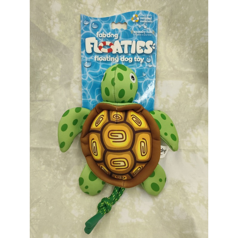 Fab Dog Floatie Turtle Toy for Pets