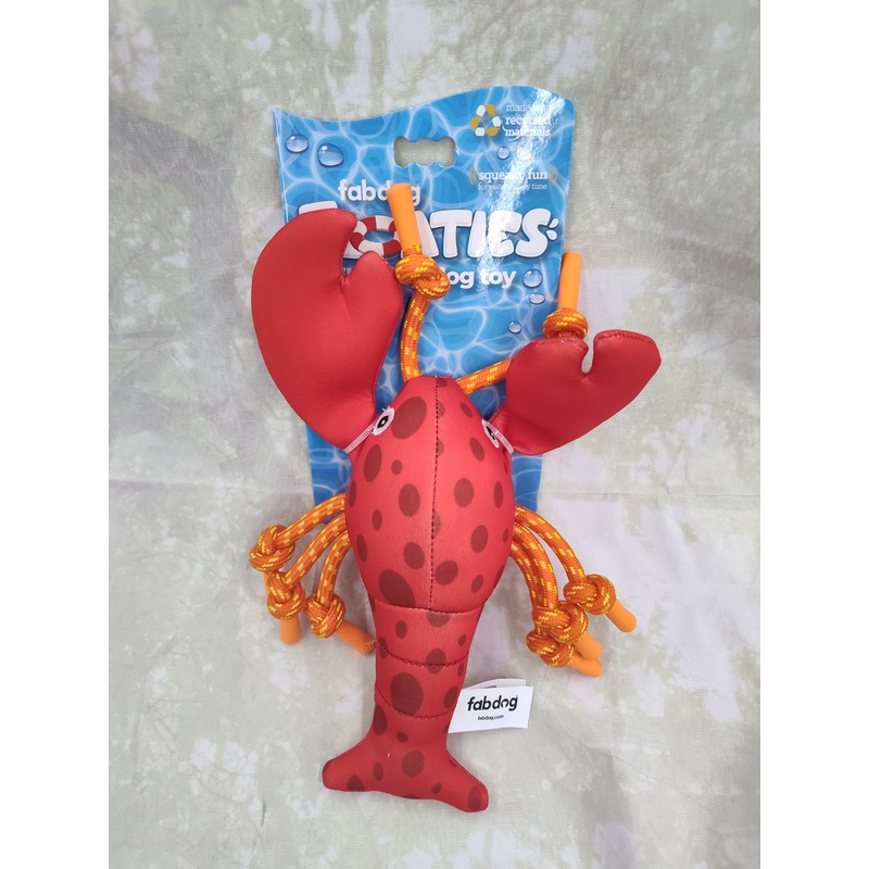 Fab Dog Lobster Floatie Toy