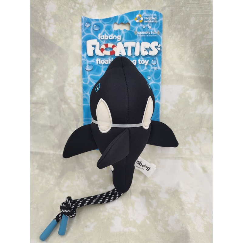 Fab Dog Orca Floatie Toy for Dogs