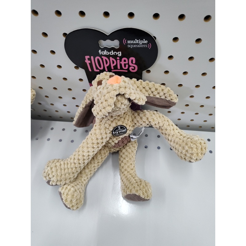 Fab Floppy Dog Toy – Beige Small