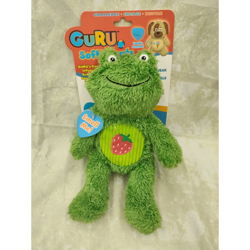 Frog Plush Dog Toy