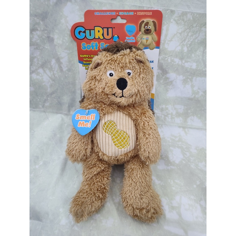 Hedgehog Plush Dog Toy