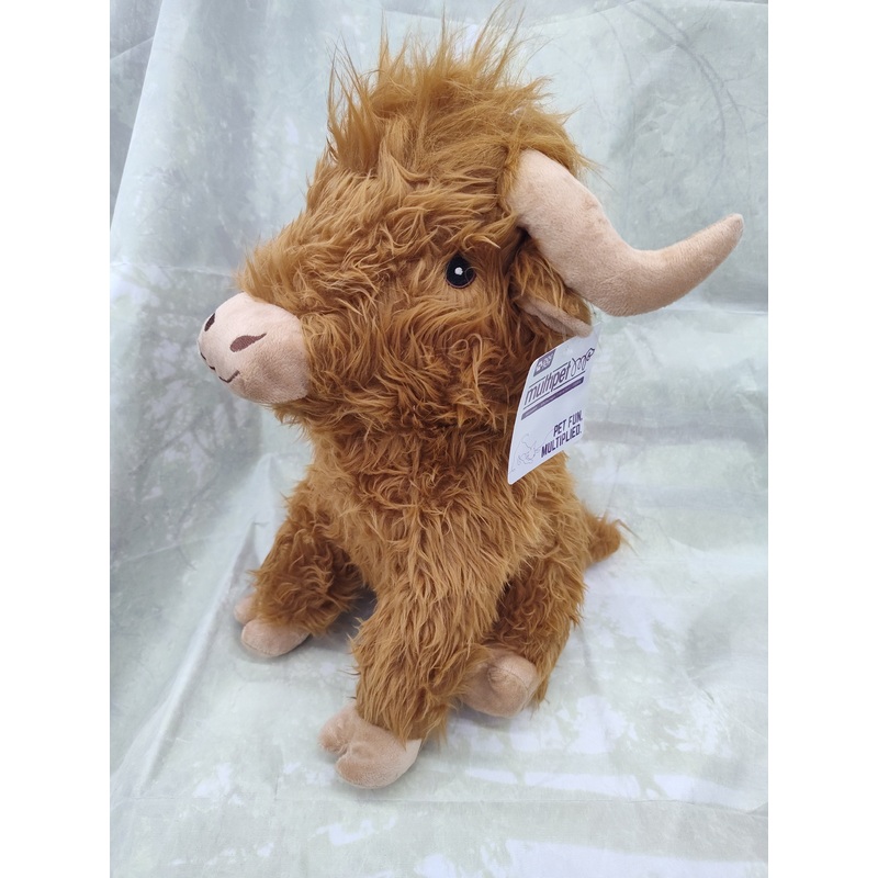 Highland Cow Plush Toy – 14 Inches