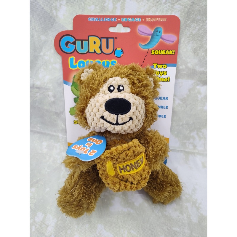 Medium Bear Dog Toy