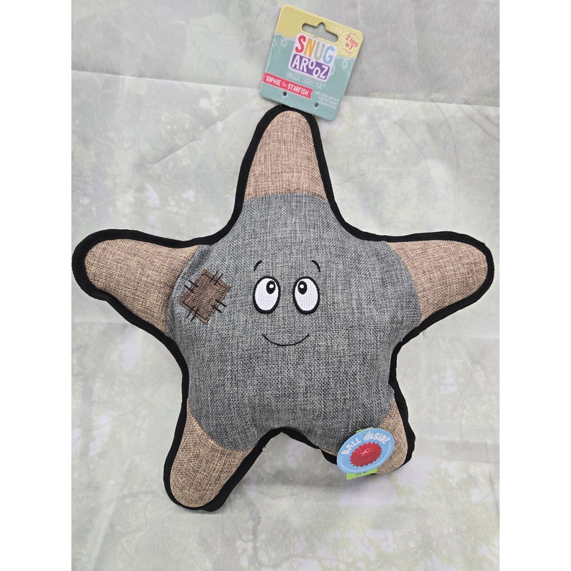 Starfish Toy with Squeaker