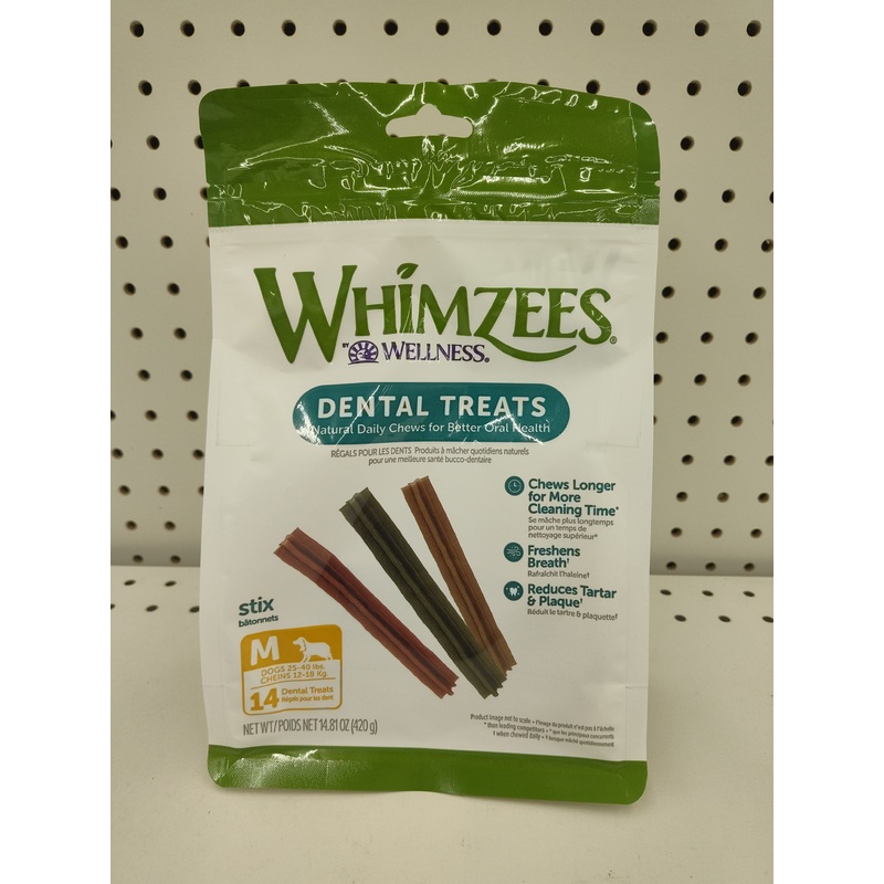 Whimzees Medium Stix Treats