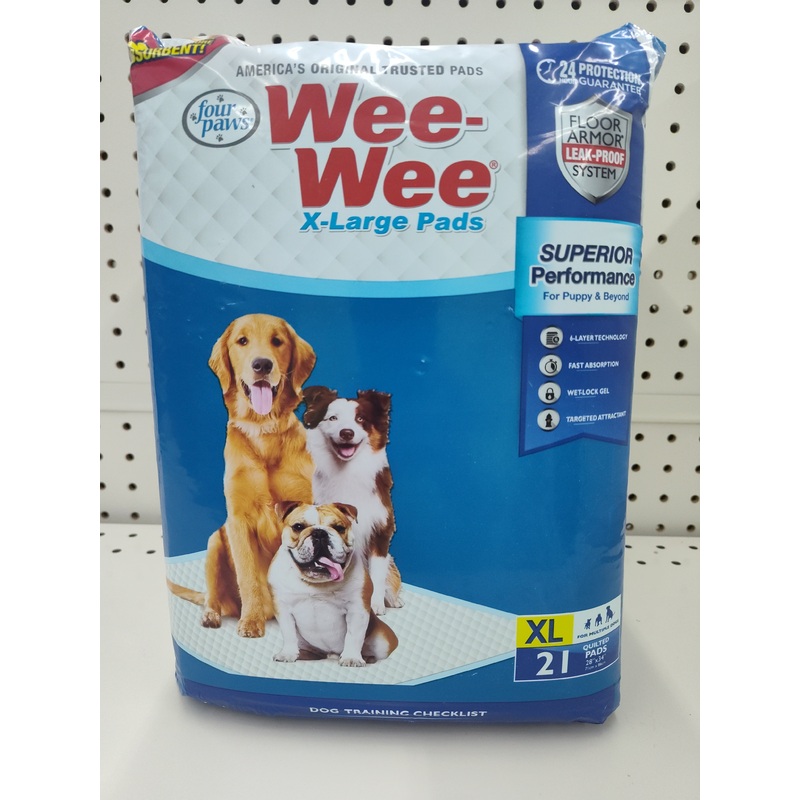 21-Pack Extra Large Wee-Wee Pads