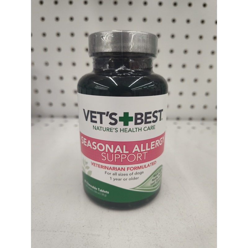 60 Count Seasonal Allergy Tablets for Pets