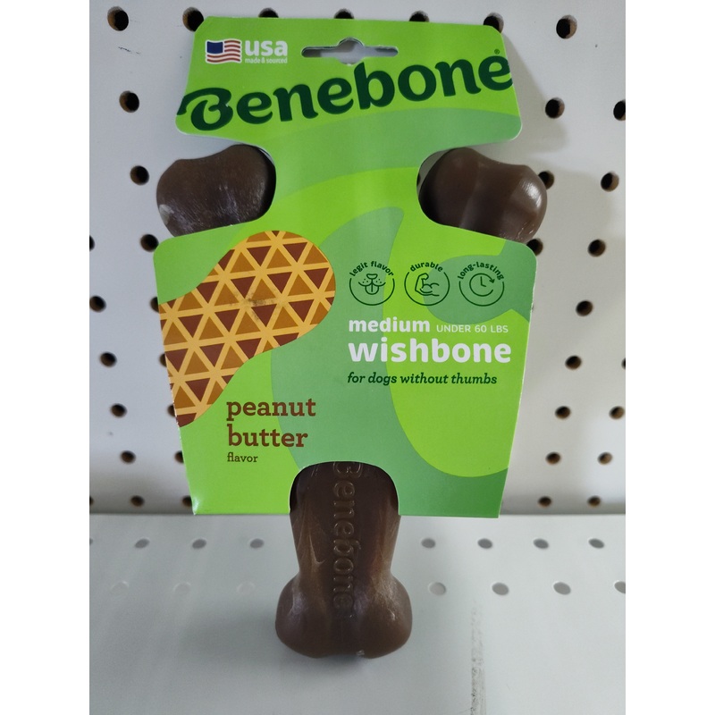 Benebone Wishbone Medium Dog Chew Toy