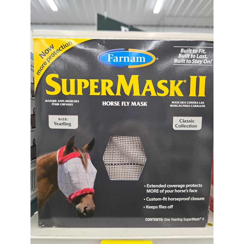No Ear Yearling Fly Mask