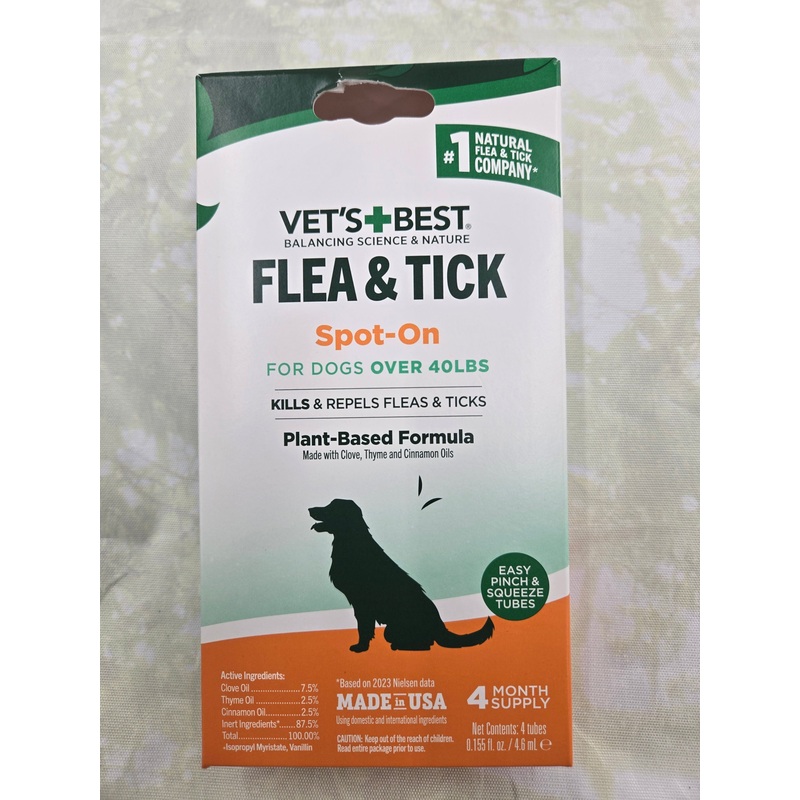 Vet’s Best Flea and Tick Large Treatment