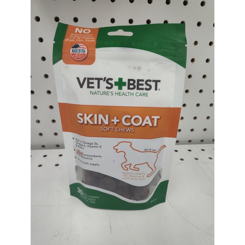 Vet’s Best Skin and Coat Chews