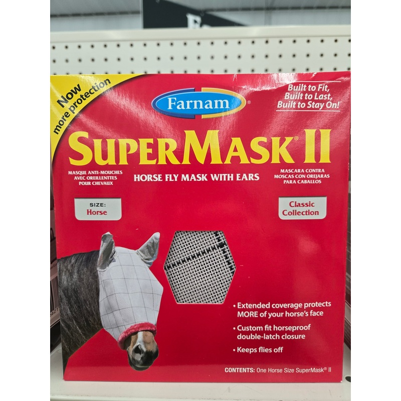 Horse Fly Mask with Ears
