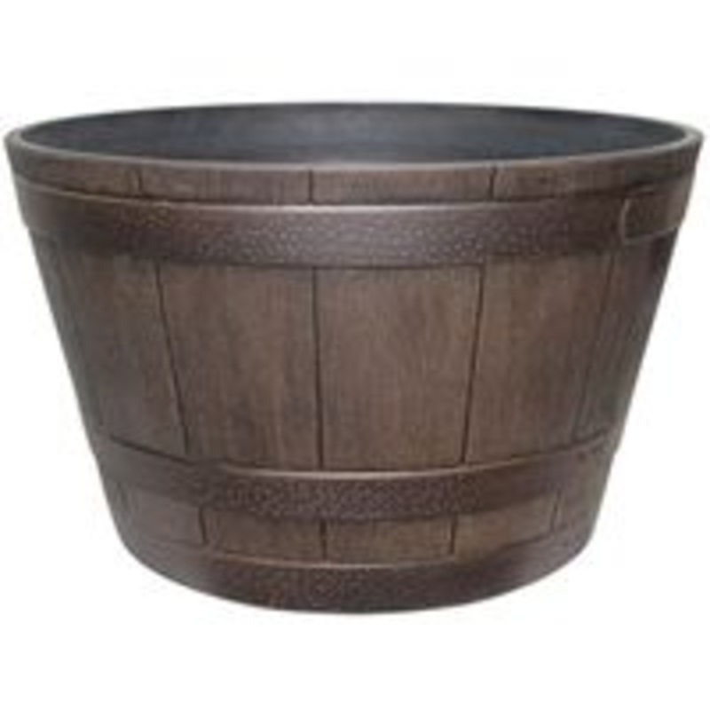 PLNTR Whiskey Barrel Planter, 2 Gallon