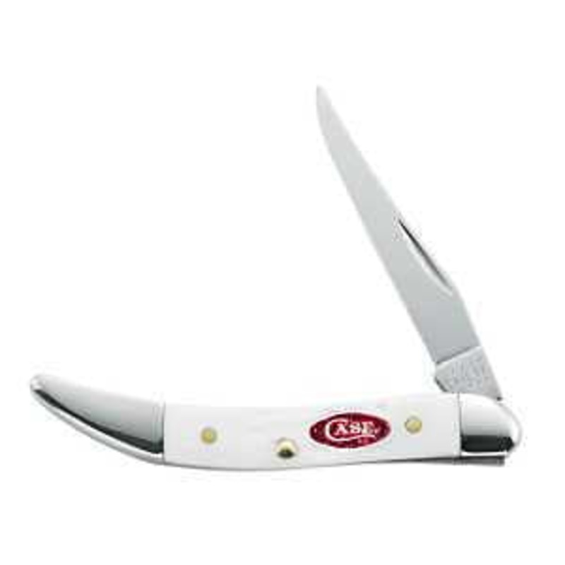 Pocket Knife Stainless Steel White Delrin