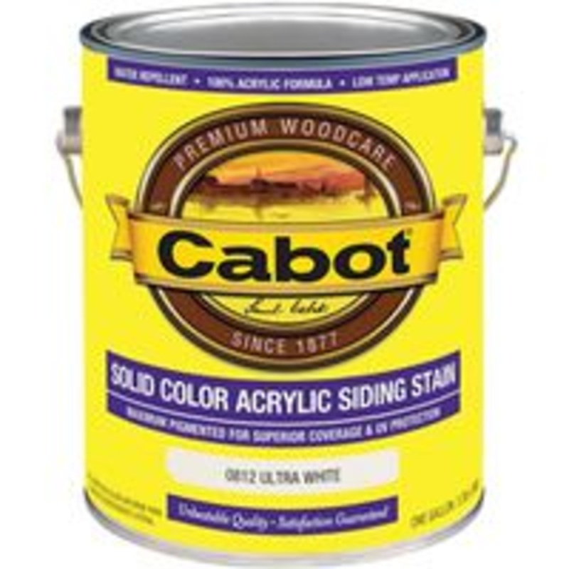 Stain Acrylic Exterior Ultra White