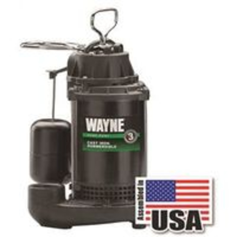 Submersible Sump Pump 1/3 HP