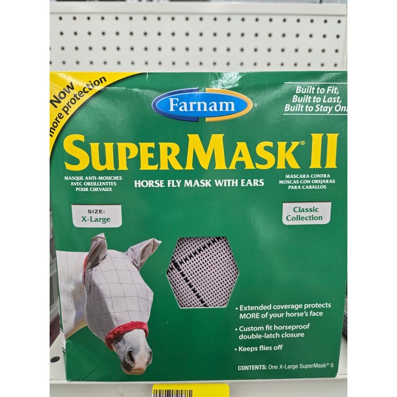 XL Horse Fly Mask with Ears