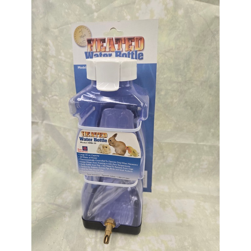 32 oz Heated Rabbit Water Bottle