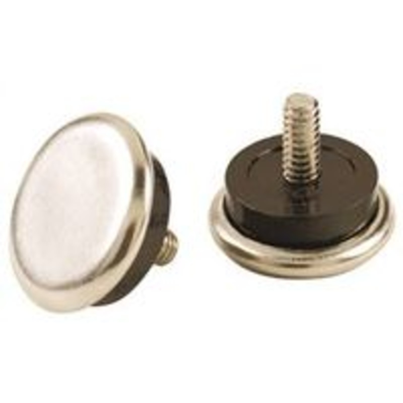 4-Pack 1-1/16 Steel Glide Casters