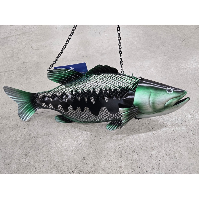 Bass Fish Bird Feeder for Wild Birds