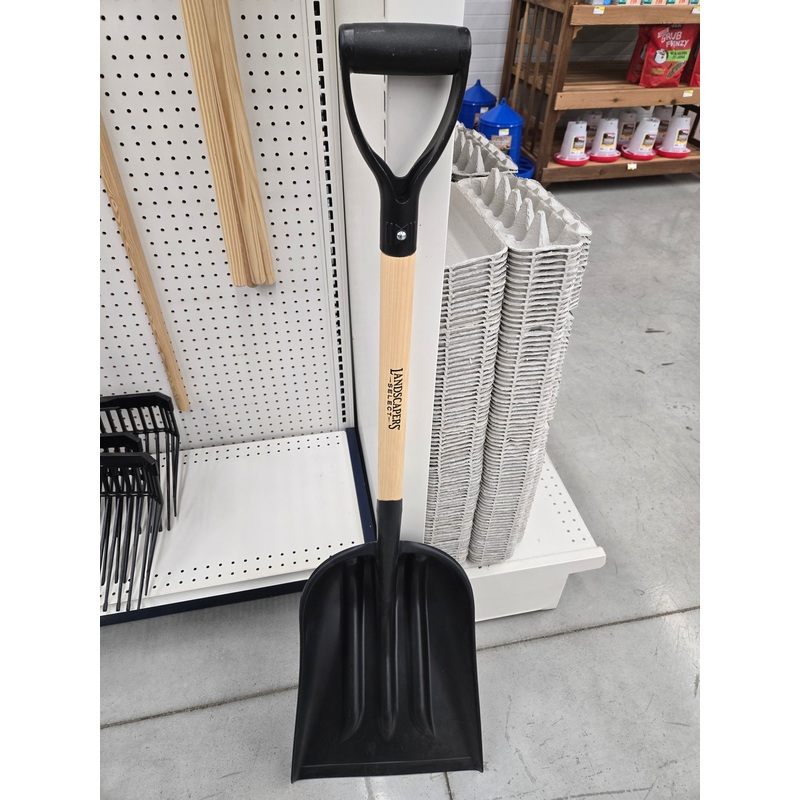 D-Handle Scoop Shovel – Long Handle Gardening Tool