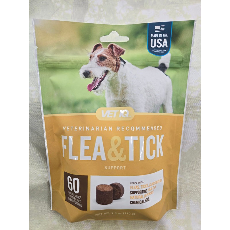 Flea and Tick Chews for Dogs, 60 Count