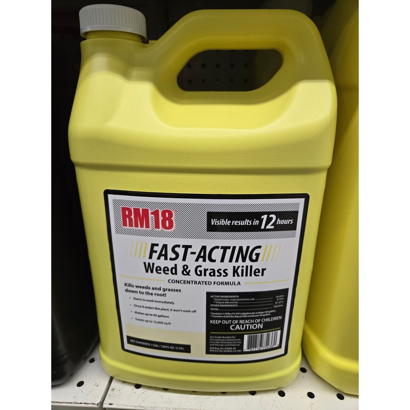 Gal. RM18 Weed and Grass Killer