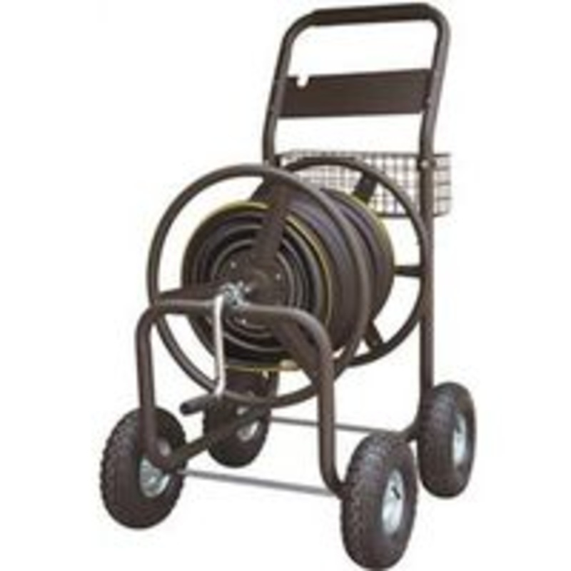 Garden Hose Reel Cart 400 ft for Lawn and Garden Watering
