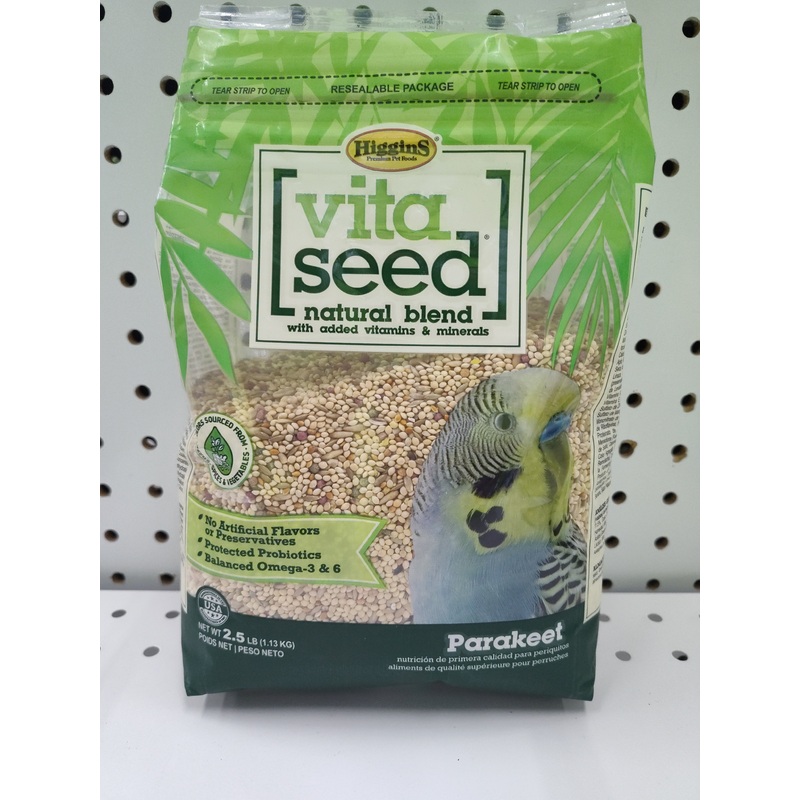 Higgins 2.5 lb Parakeet Seed Mix