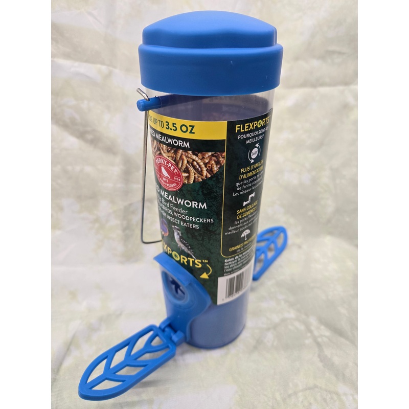 Mealworm Tube Feeder for Wild Birds