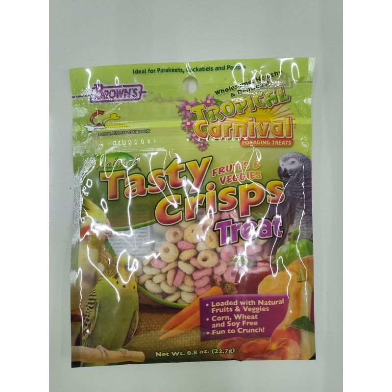 Natural Baked Crisps for Small Animals