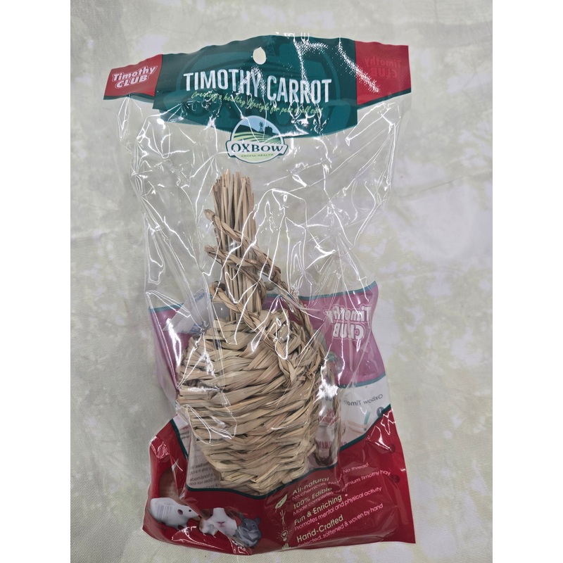 Oxbow Timothy Hay with Carrots for Small Animals