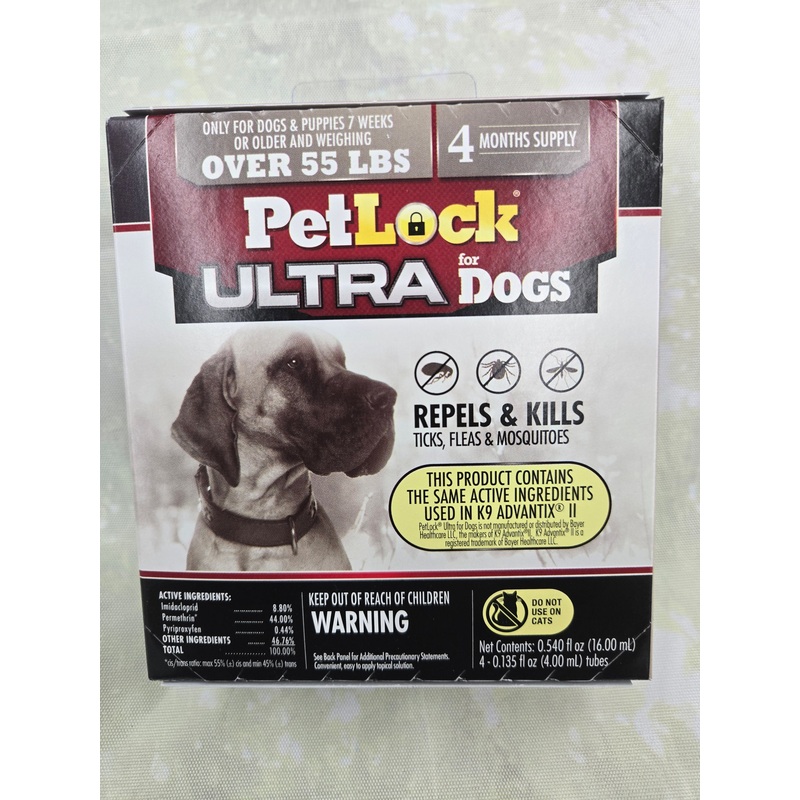 PetLock XL Flea and Tick Treatment for Dogs