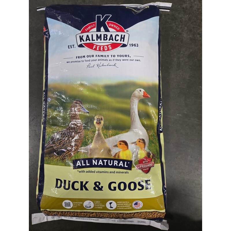 18 Duck and Goose Feed (50 lbs)