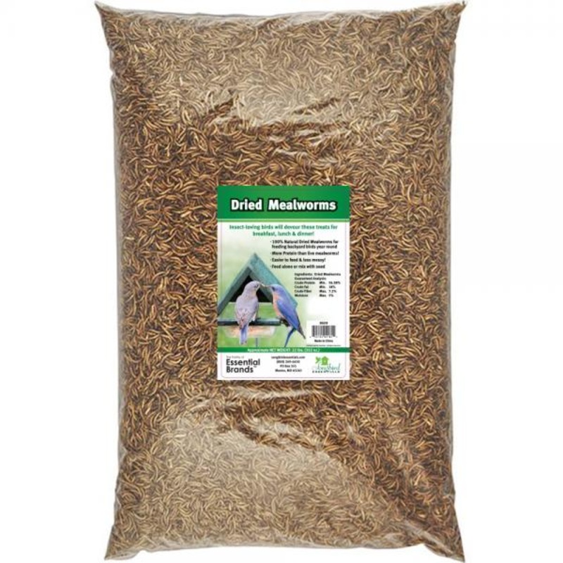 22 lb Mealworm Bag for Wild Birds