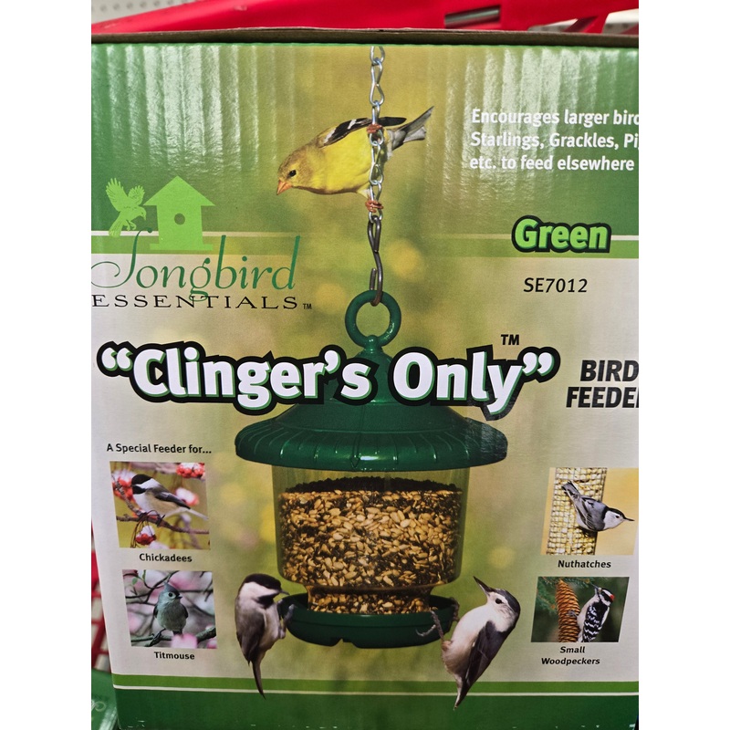 Green Clingers Wild Bird Feeders