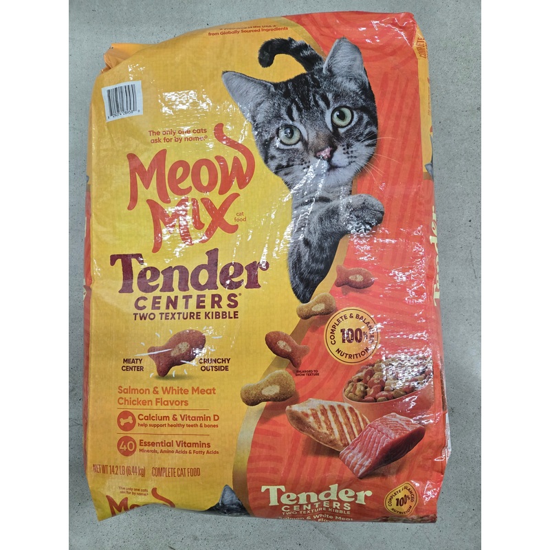 Meow Mix Tender Centers Cat Food, 13.5 lb