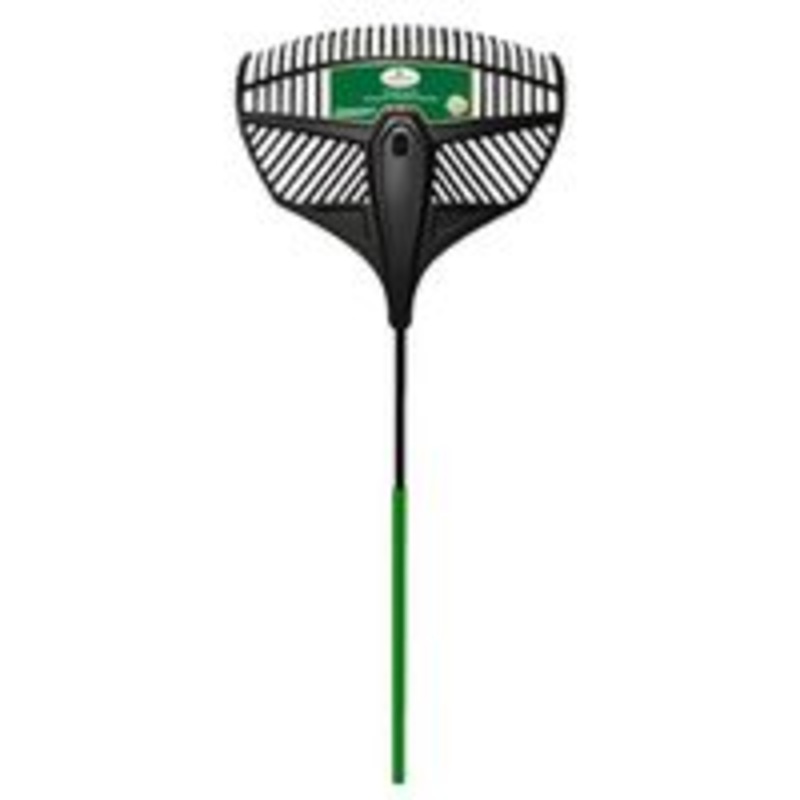 Poly Leaf Rake with Steel Handle