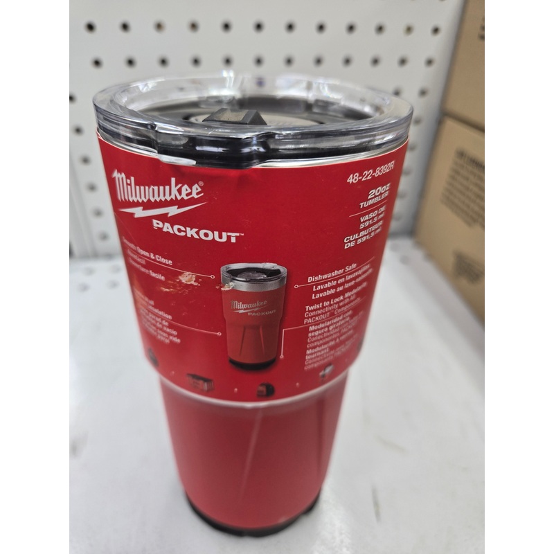 Red 20 oz Metal Tumbler for Food Storage