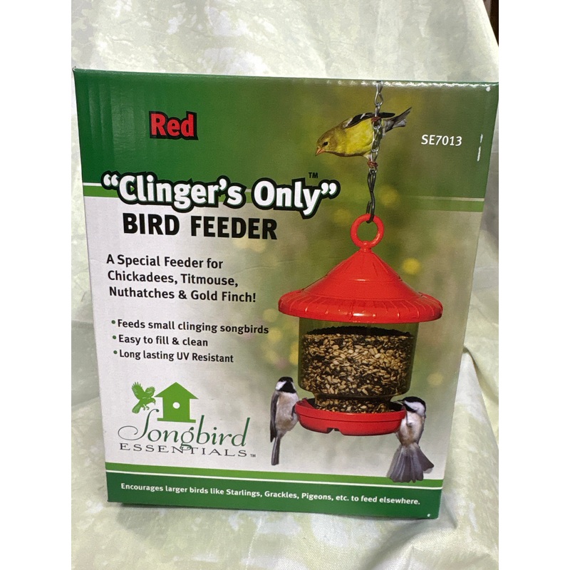 Red Clingers Only Feeder
