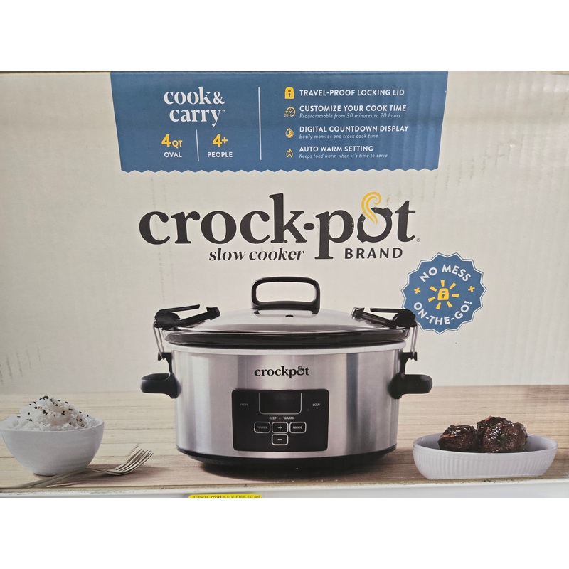 Slow Cooker Digital Countdown Small Appliance