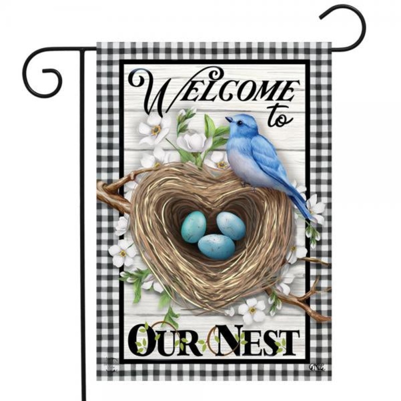 Welcome Nest Garden Flag