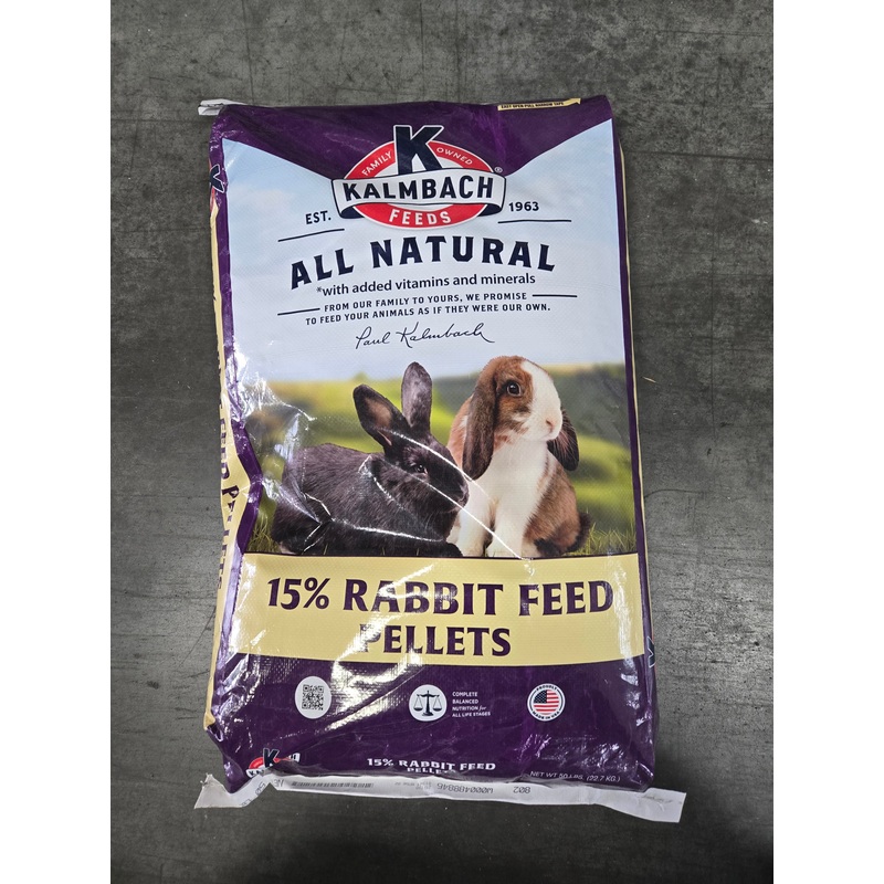 50 lb. Kalm Rabbit Pellets