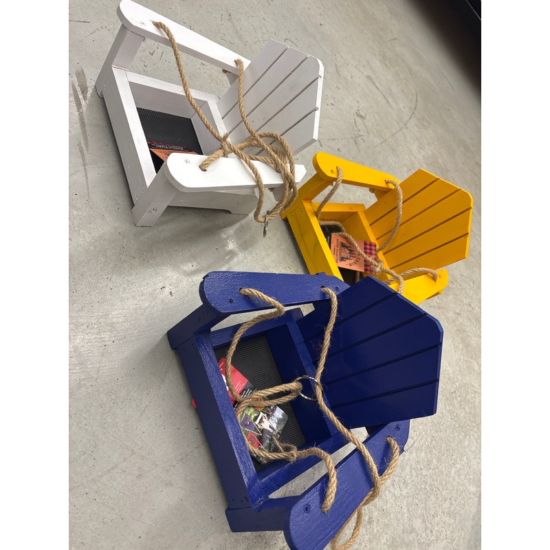 Adirondack Chair Bird Feeder