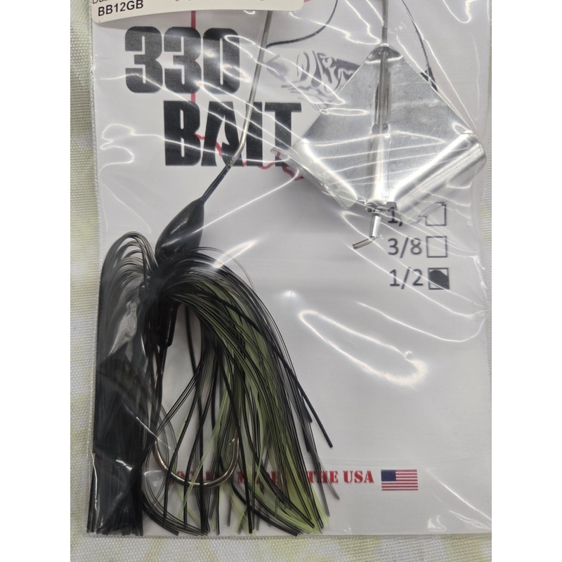 Buzz Bait 1/2 oz Green/Black