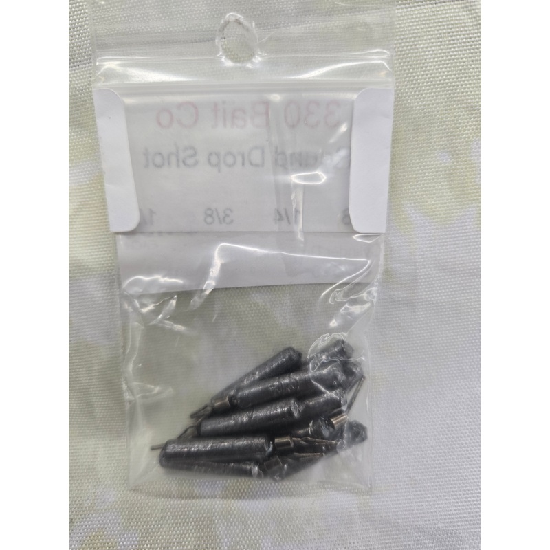 Cylinder Drop Shot 1/8 oz.