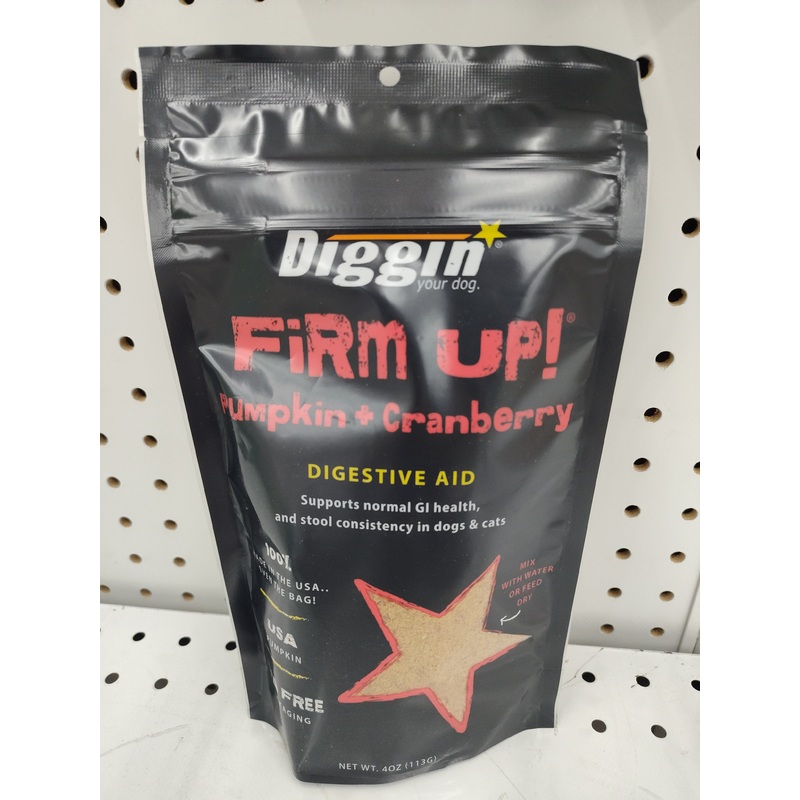 Diggin’ Firm Up Cranberry Supplement for Pets