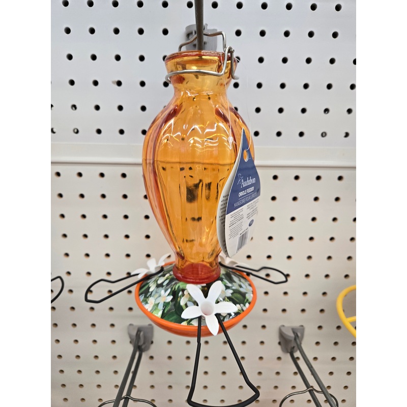 Fluted Glass Oriole Feeder